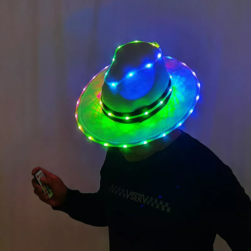 Full-Color Cool LED Hat for Party-M6