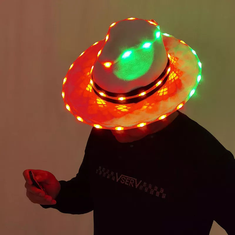 Full-Color Cool LED Hat for Party-M6