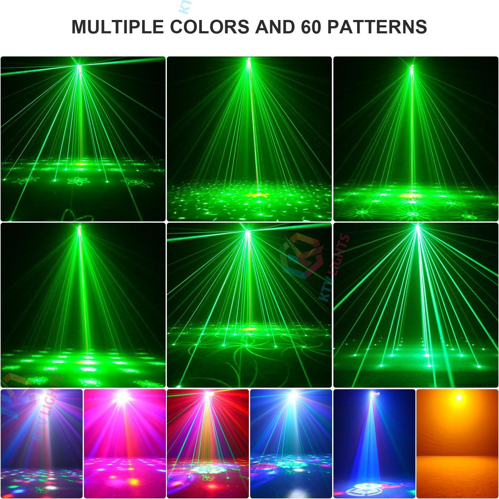 40W RGB Laser DJ Party Light with DMX & Remote Control-C28