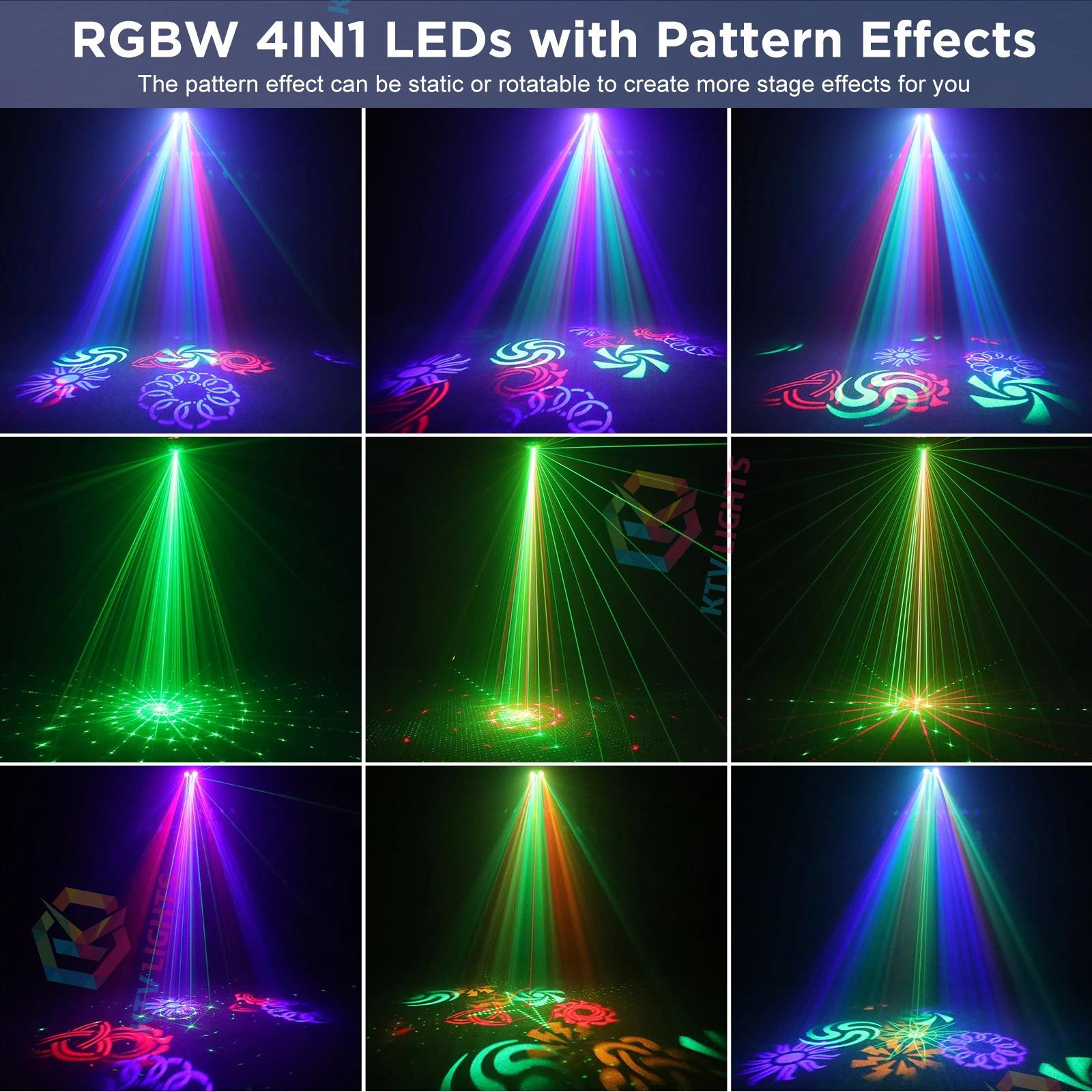 LED Stage Party Light 5-in-1 Beam Effect for Party & Club- E81