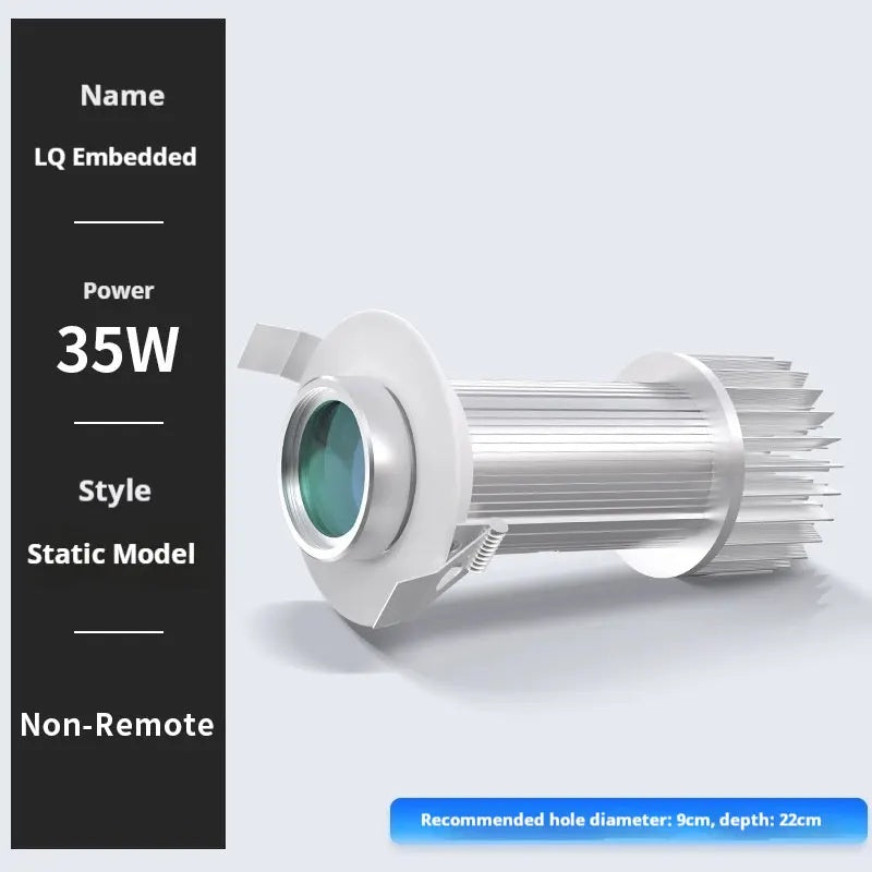 High Brightness Recessed Logo Projector for Shops & Hotels-S29
