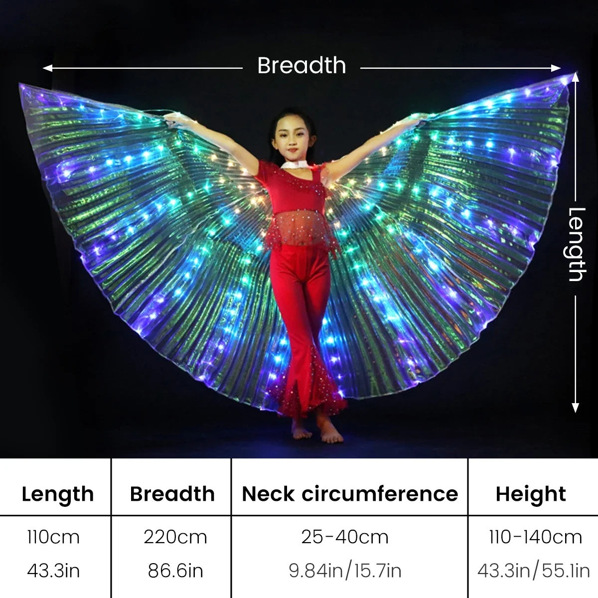 Led light luminous clothing-M56