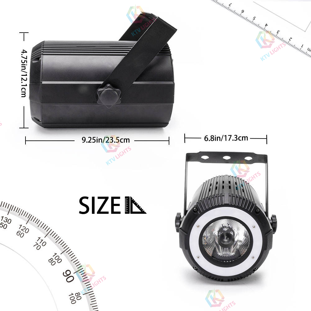 60W RGBW 7/11CH DMX512 Bean Aviation Par Light - P73