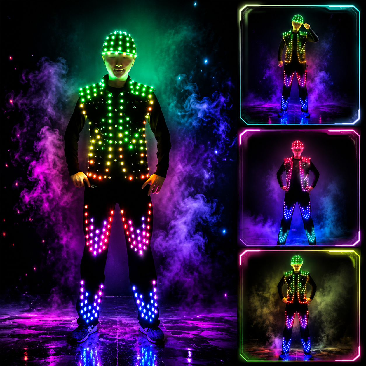 KTVLIGHTS Own The Spotlight With A Full Color LED Outfit-M31