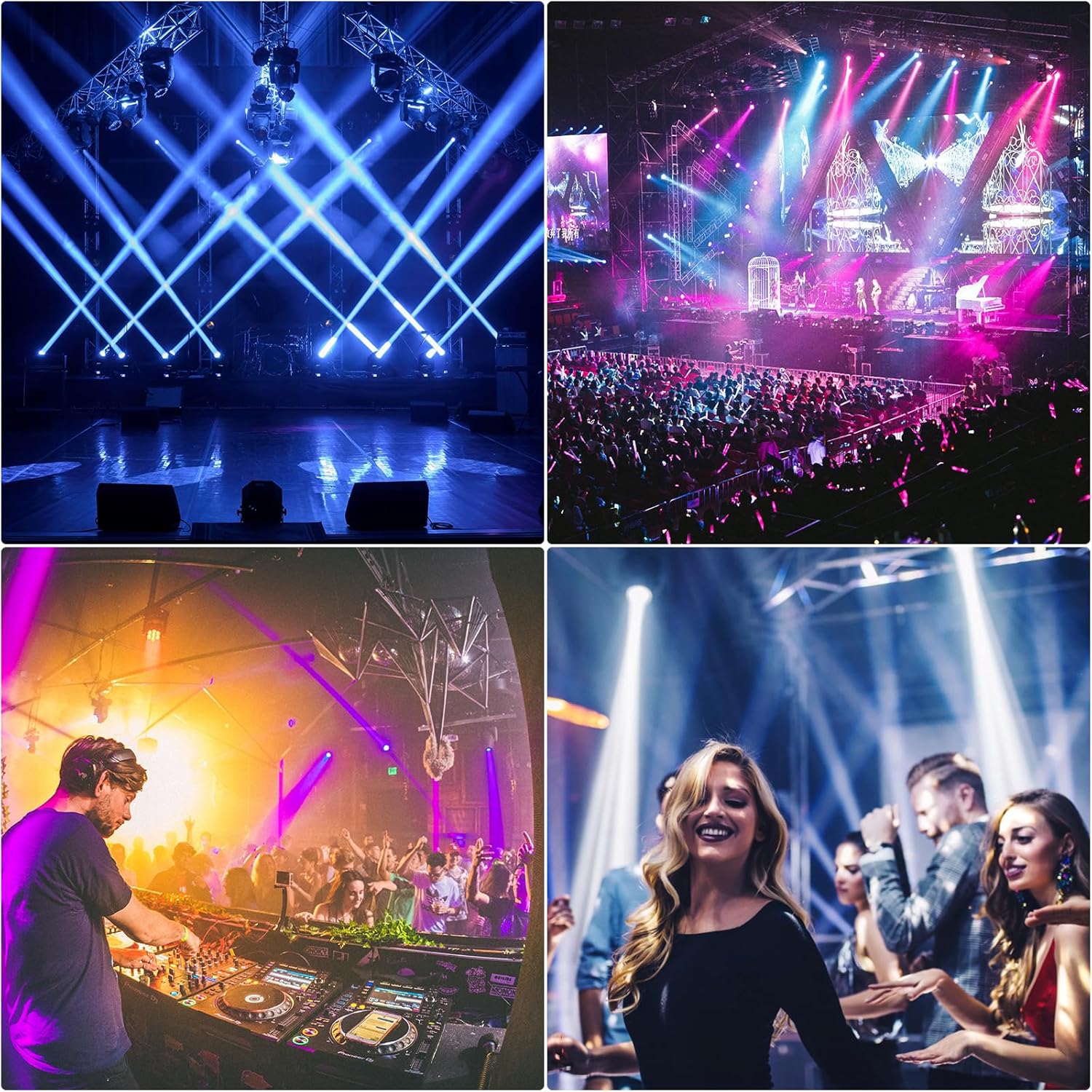 230W 7R beam 48 facet prism moving head light-E21