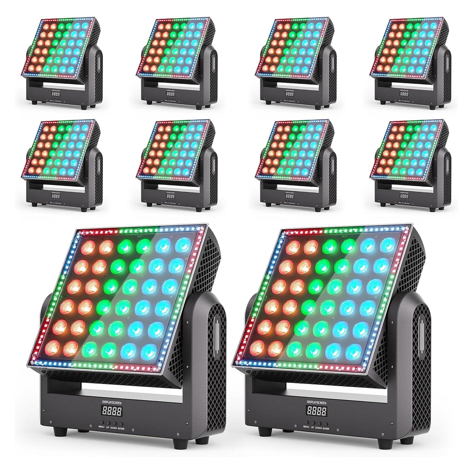 200W LED strobe moving head light/wall washer light-E66