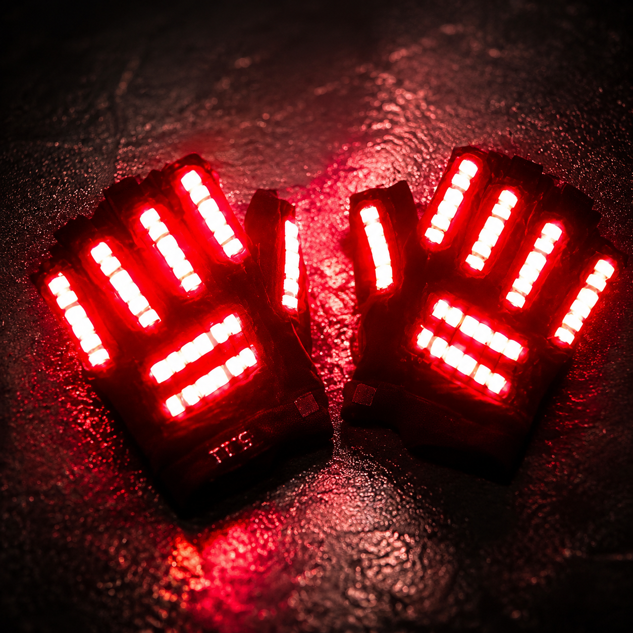 KTVLIGHTS LED Gloves for Rave Parties, DJs & Light Shows-M7