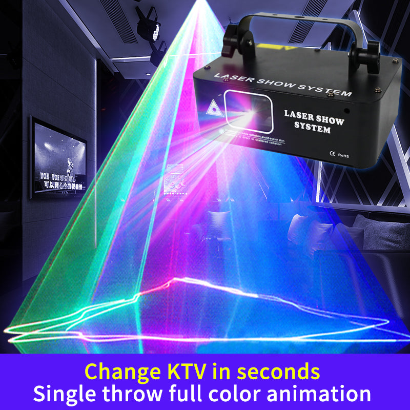 Classic Single Hole RGB Line Scan Laser Light-B1