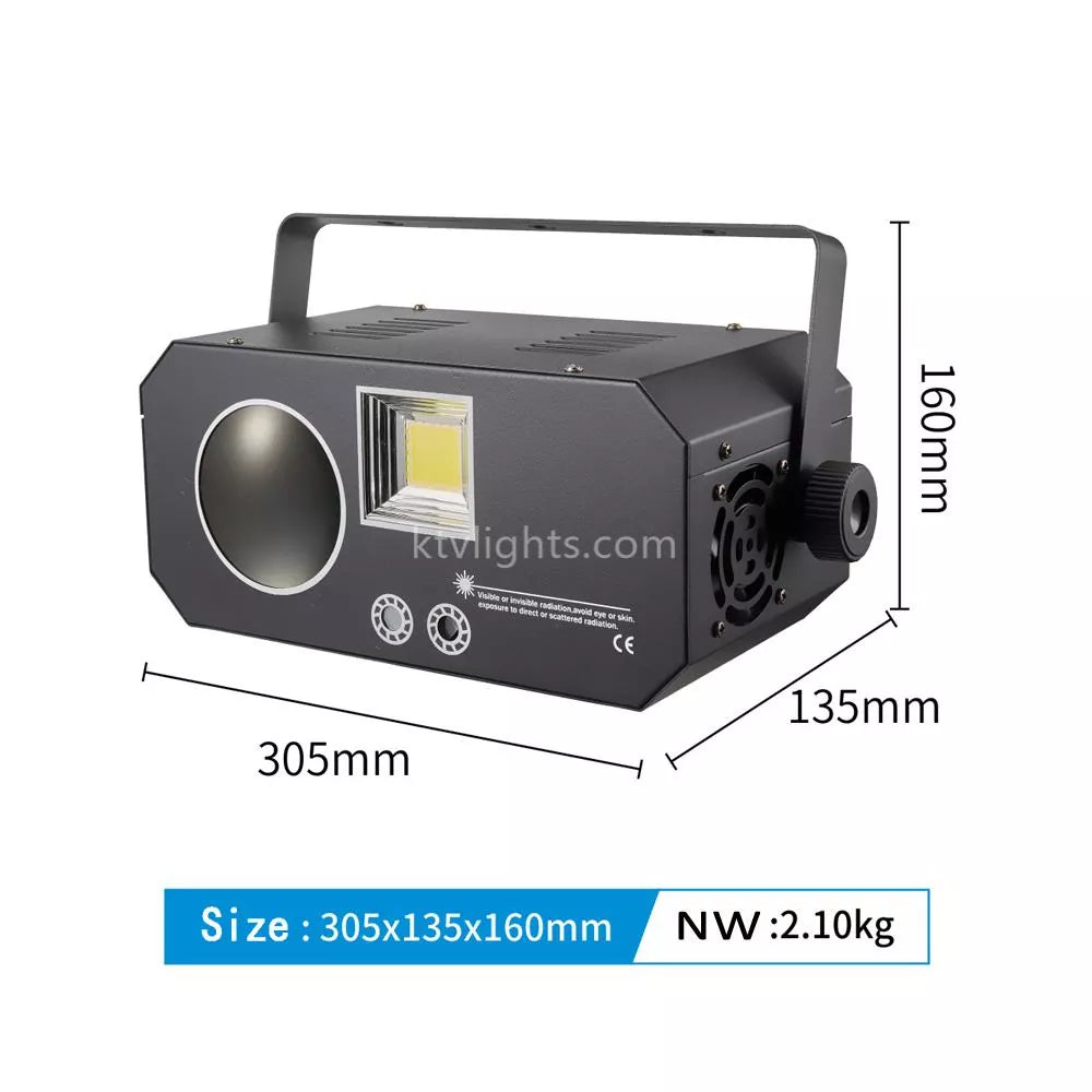 3 in 1 Wash Pattern Laser Light-B41