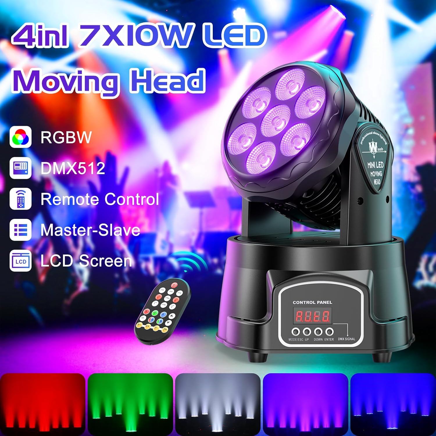 RGBW LED Stage Wash Light-P9