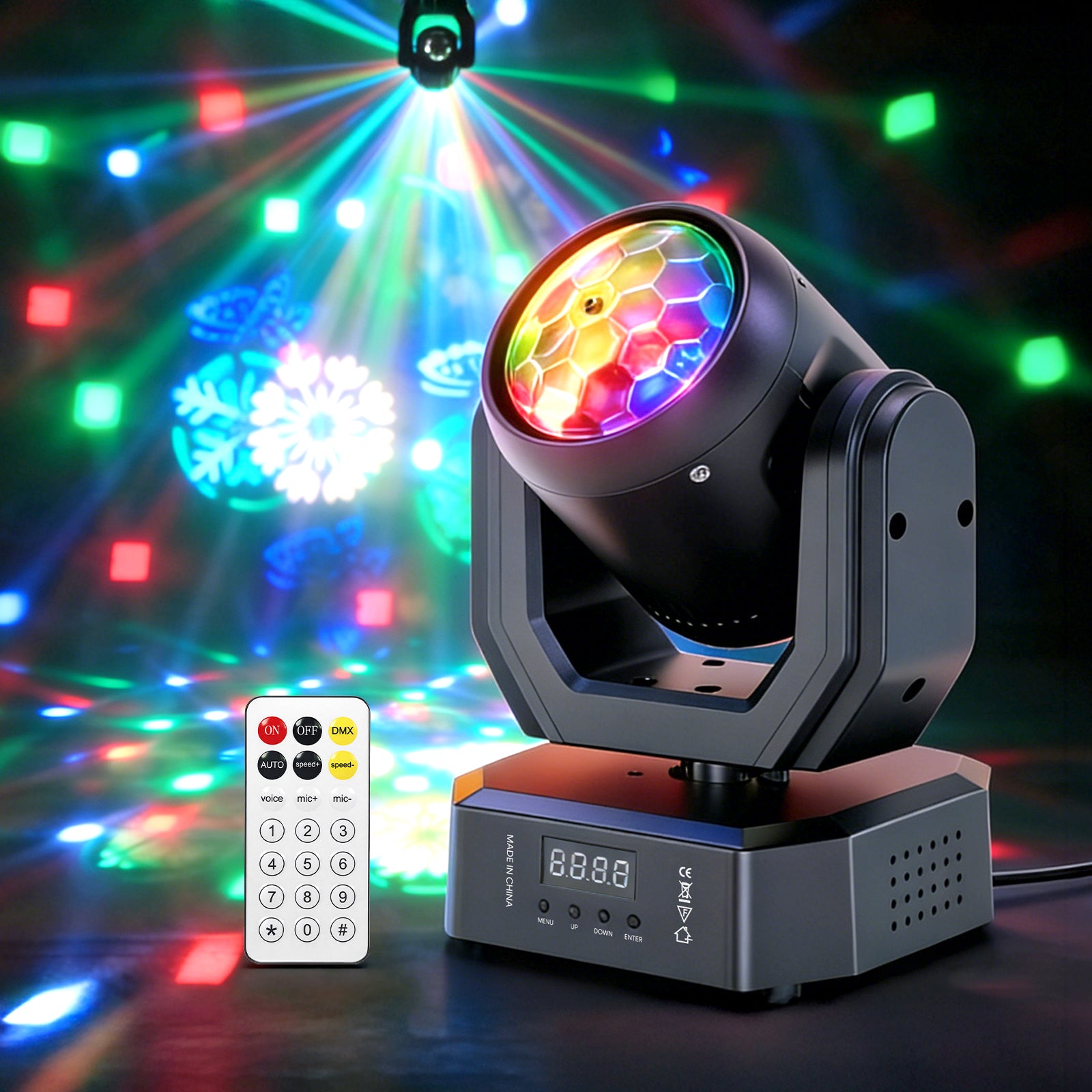 RGBW Mini Magic Ball Moving Head Light-E77