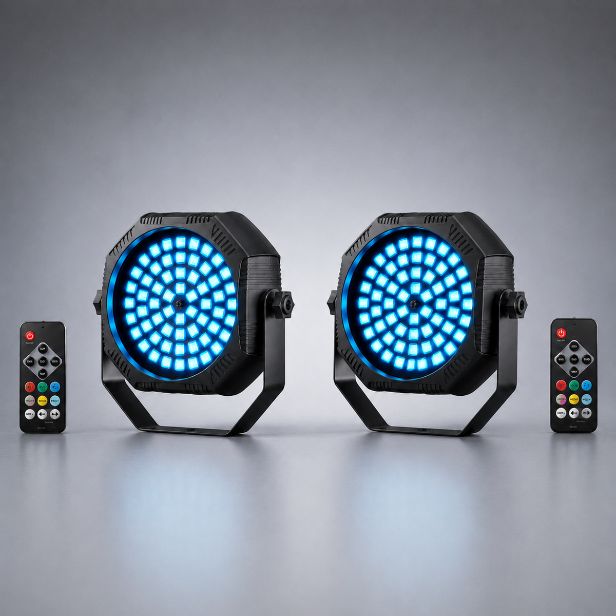 KTVLIGHTS Mini 60W RGB USB Rechargeable Strobe PAR Light-P33