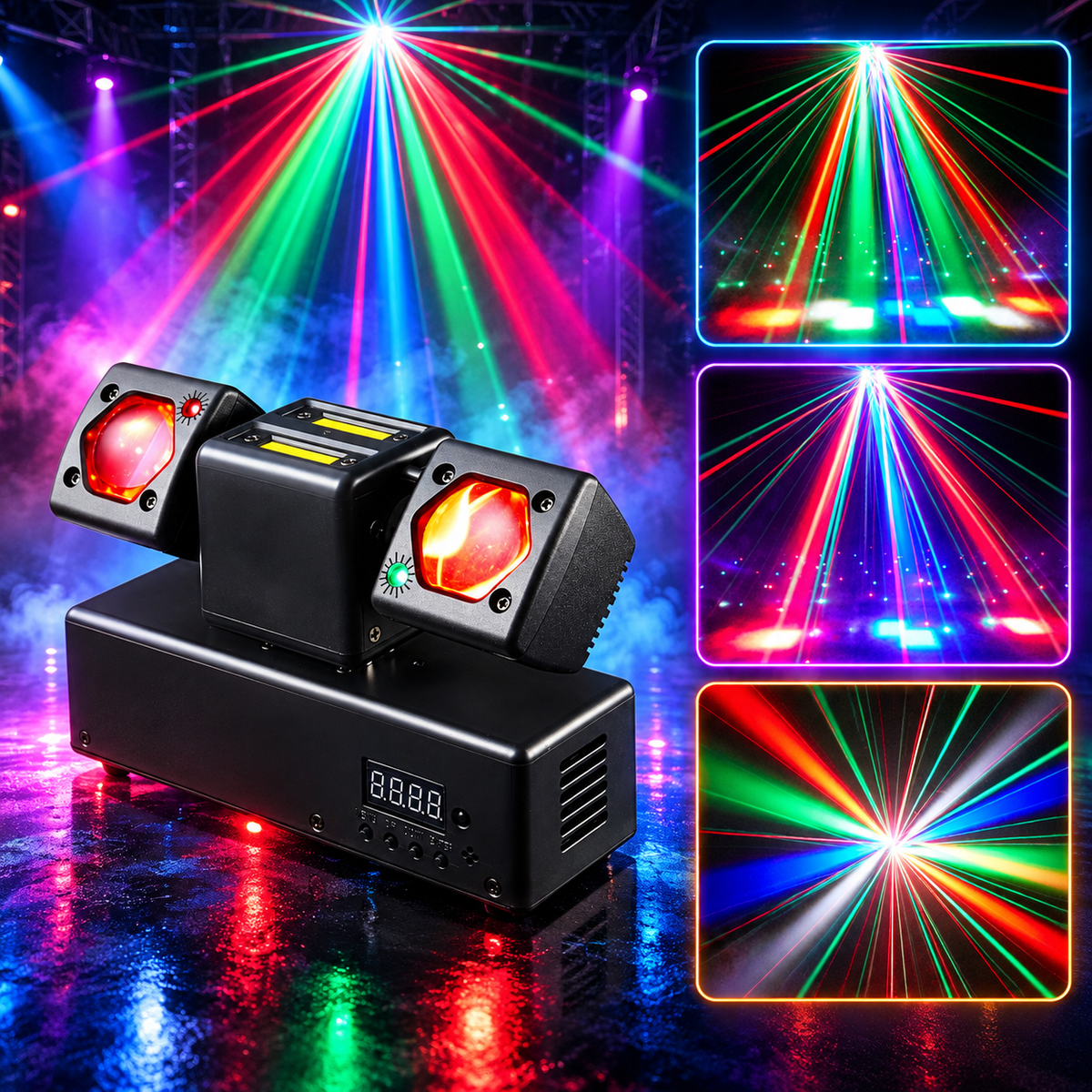 KTVLIGHTS 48W/100W LED Moving Head DJ Party Stage Light-E121