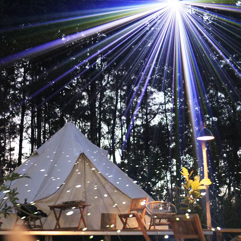 Snowflake Starry Sky Laser Light-B34