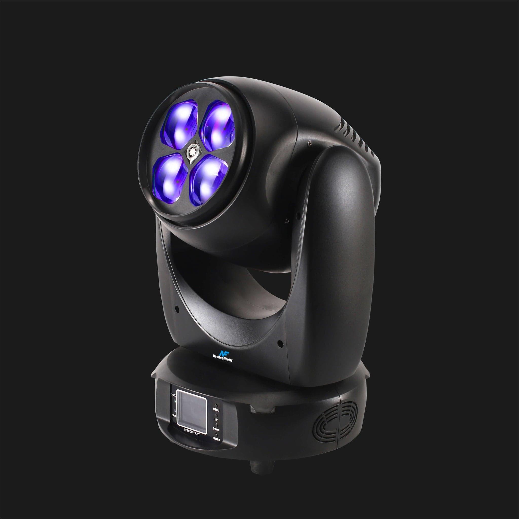 N-ELF160Z SERIES DJ Lights Moving Head 160W RGBW beam wash Disco Lights Sound Activated - Ktvlights