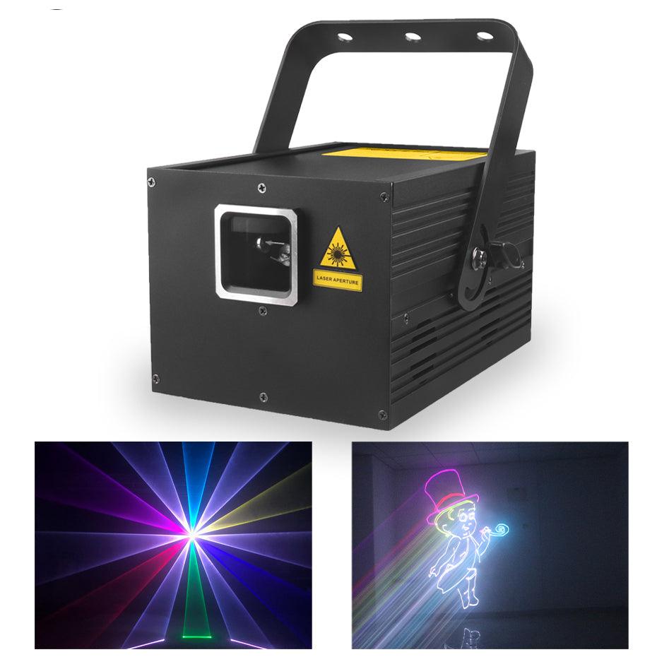 ILDA 2w RGB animated laser light-A11