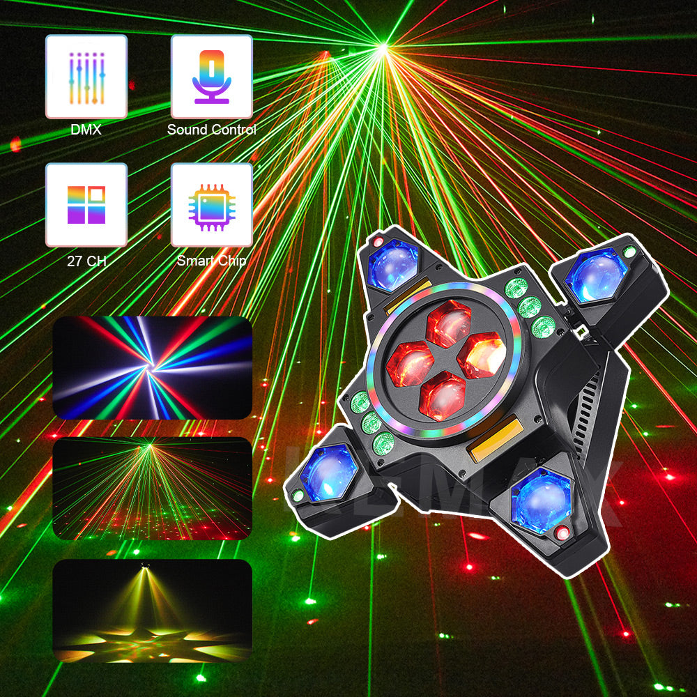 120W Remote Control LED Moving Head Light-E28