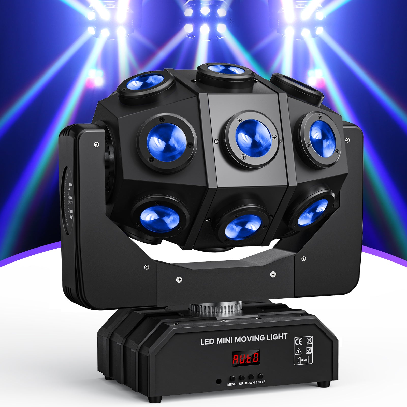 180W RGBW moving head beam light-E33