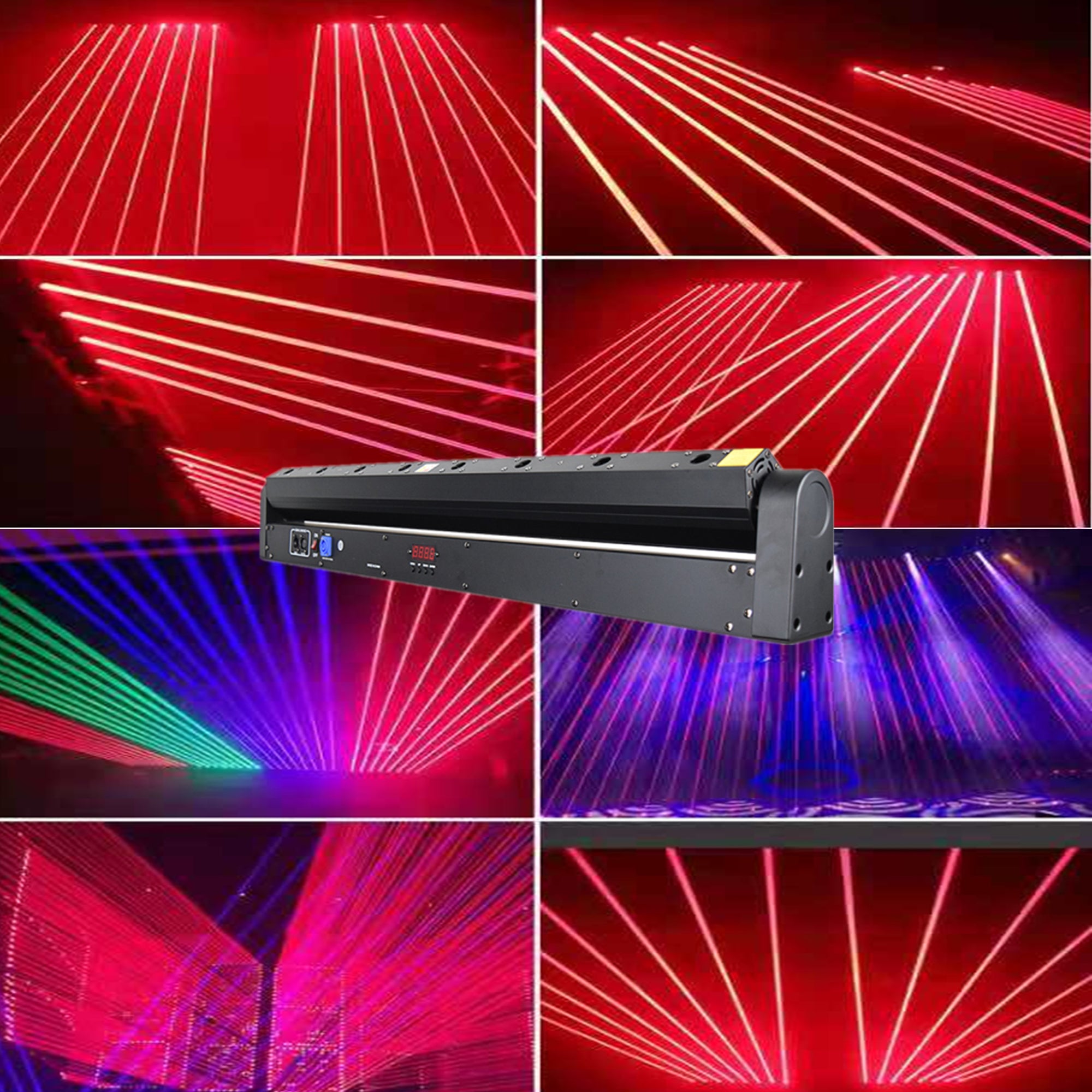 8-hole RGB scanning laser light-B4