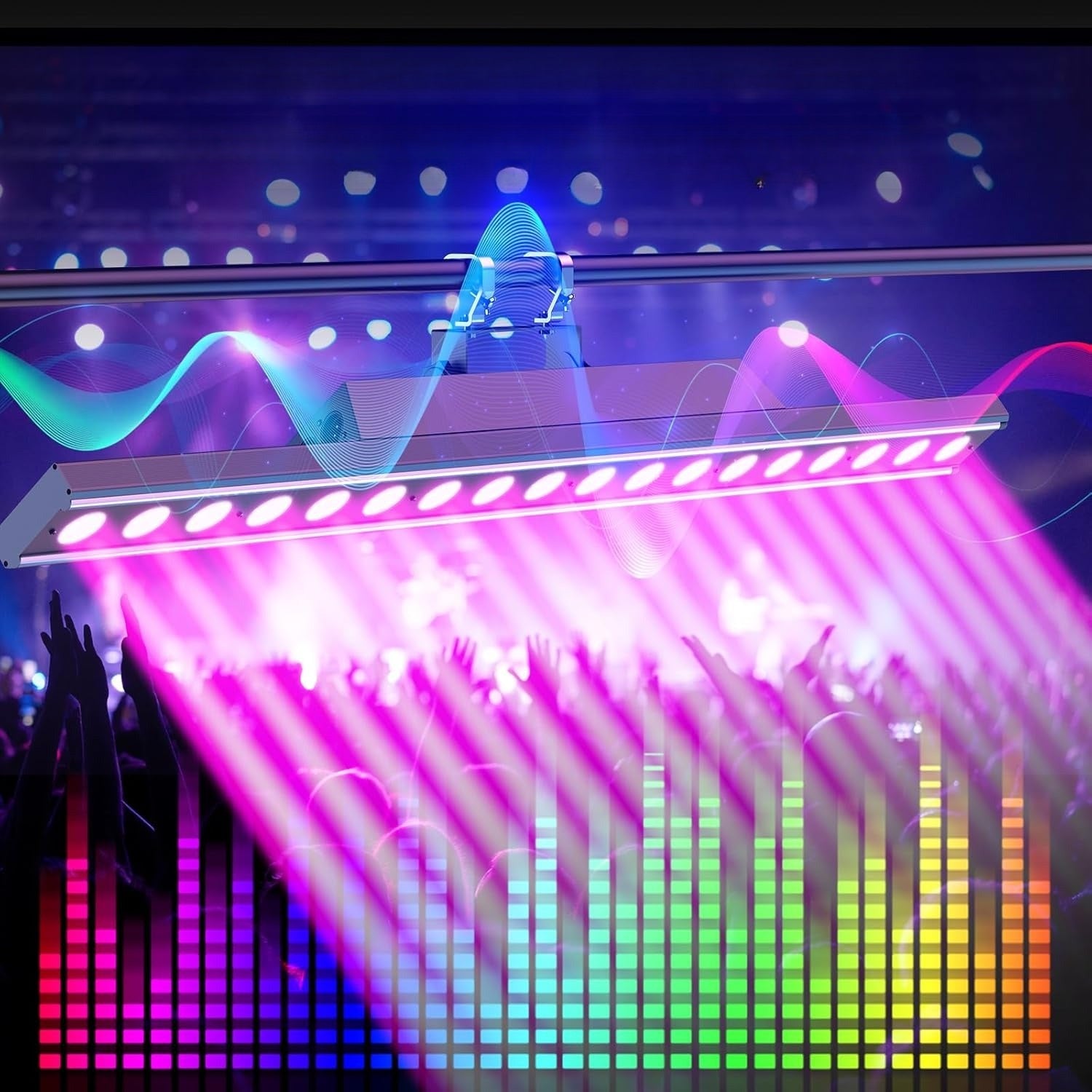 120W RGBW 18LED Wall Washer Light Bar-X16