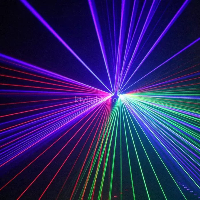 Six-hole RGB luz laser de varredura-B20