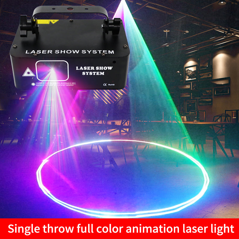 Classic Single Hole RGB Line Scan Laser Light-B1