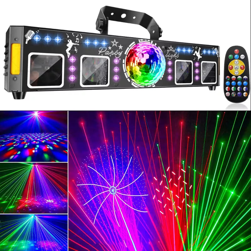 Six-in-One Effect Stage Light-B36
