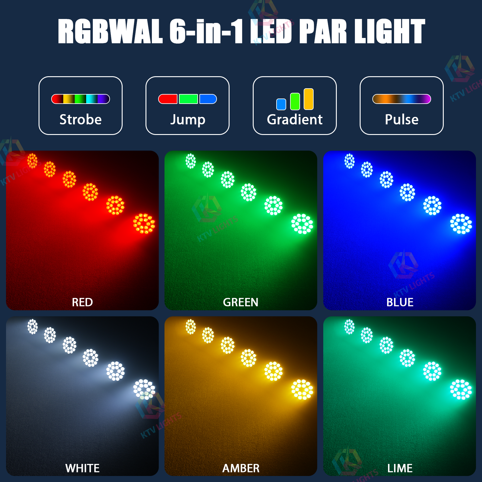 RGBW 18x10W 4in1 LED wash par light-P21