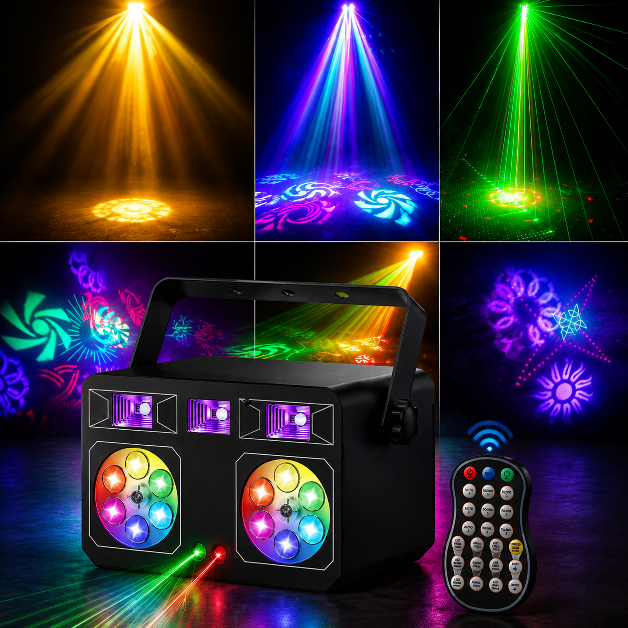LED Stage Party Light 5-in-1 Beam Effect for Party & Club- E81