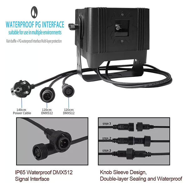 3W IP65 waterproof 3D animation laser light-A23