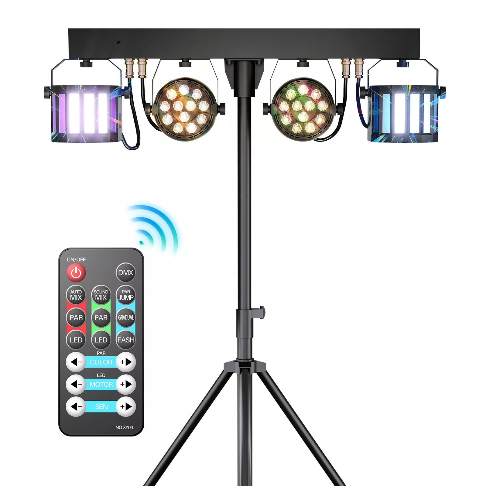 60W RGBW 4 in 1 Tripod Stage Light-P1