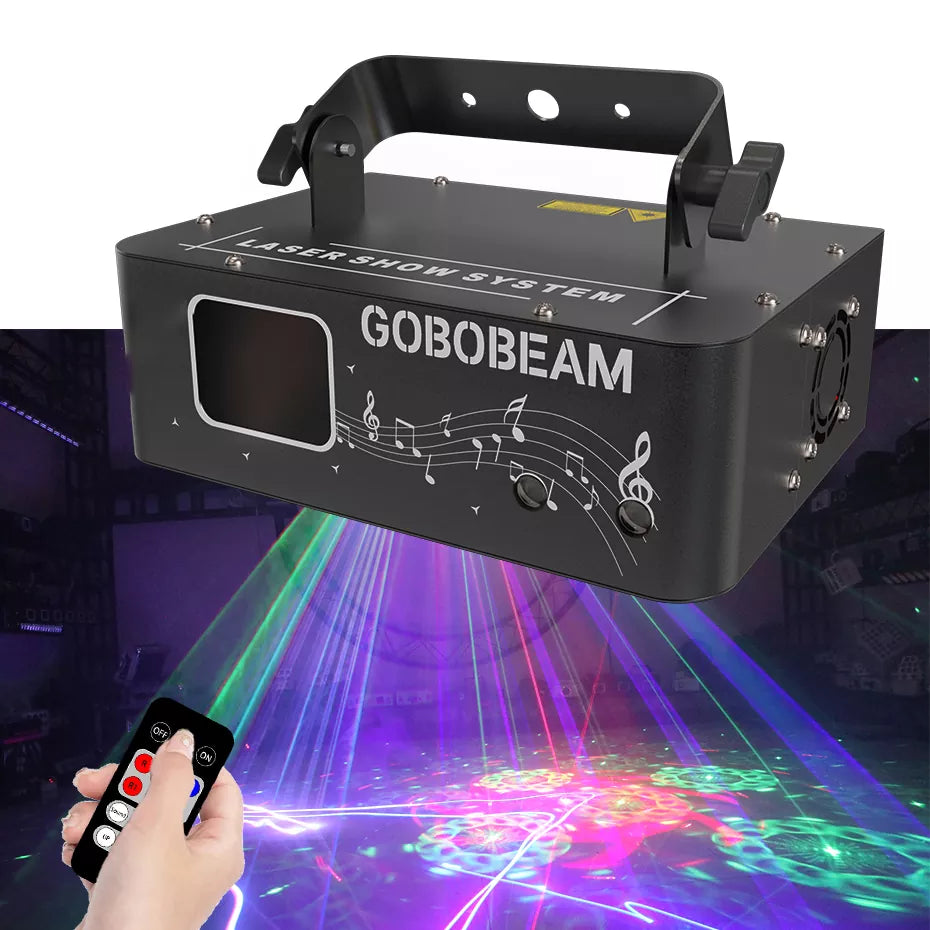 2 in 1 single hole scanning laser light-B10