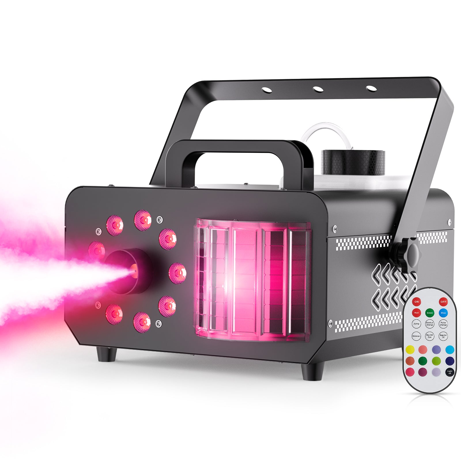 1200W RGB 9 LED Magic Ball Effect Smoke Machine-Y7