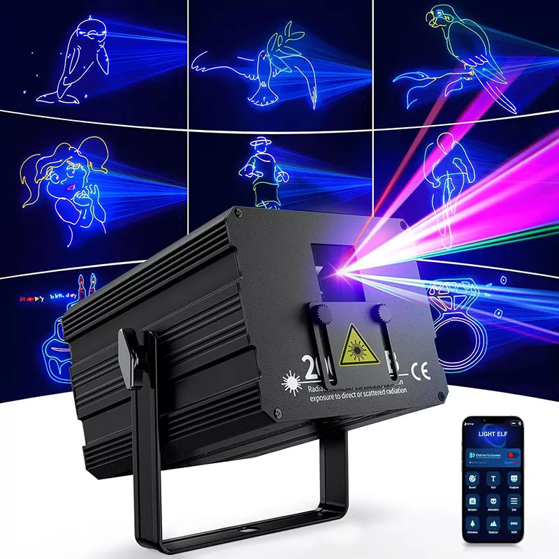 iOS/Android APP IP65 Animation Laser Light-A3