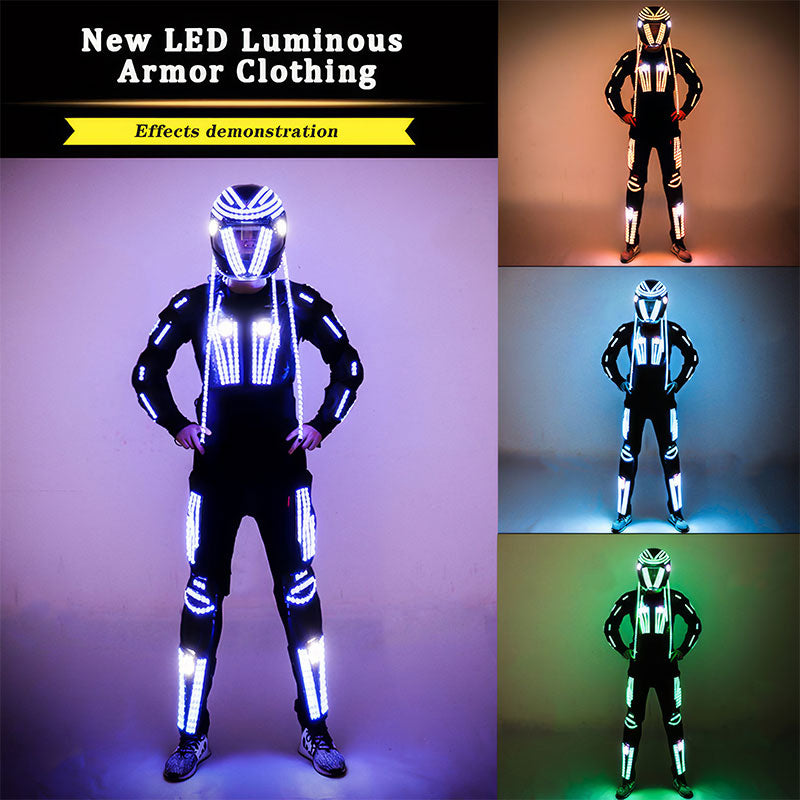 New LED Luminous Armor Clothing-M25