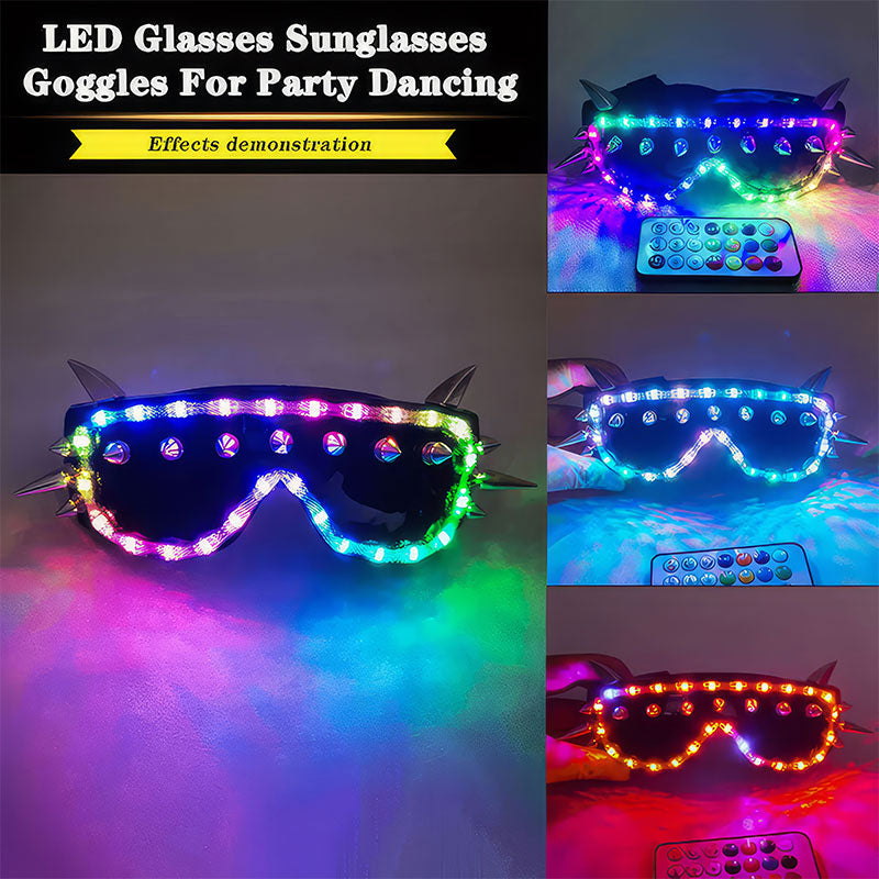 LED Glasses Sunglasses Goggles -M18