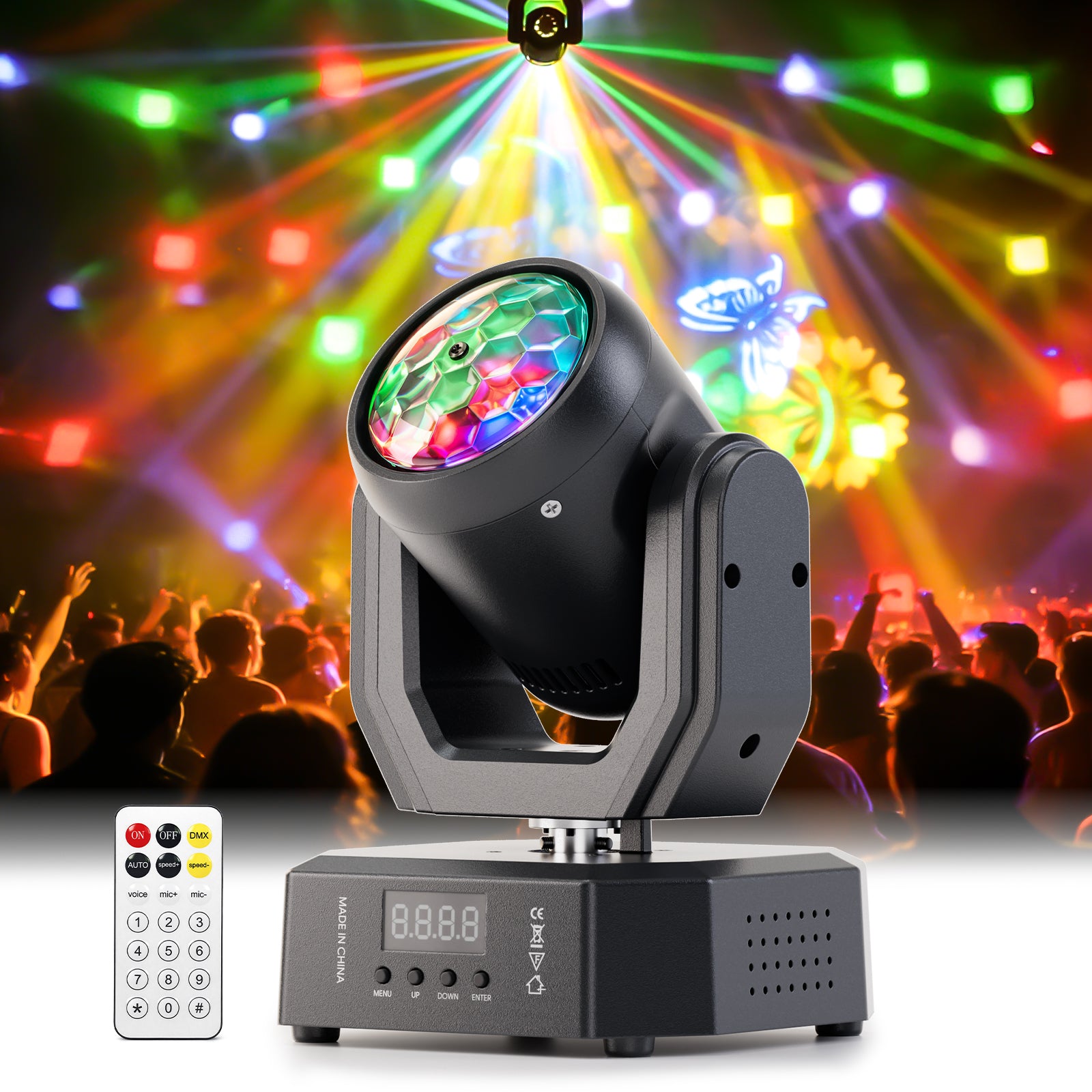 RGBW Mini Magic Ball Moving Head Light-E77