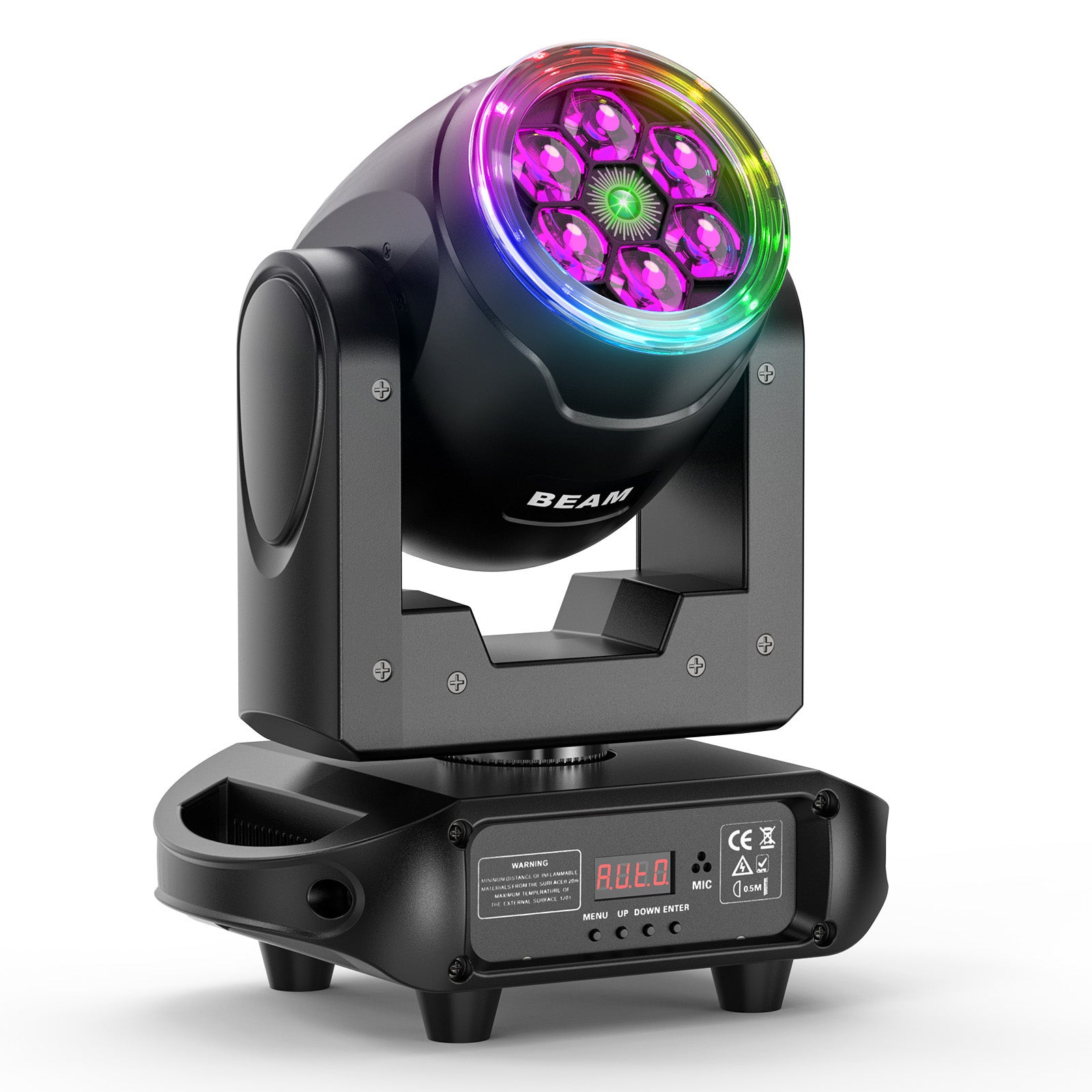 New 90W 6-bee-eye RGBW Moving Head Light - E50