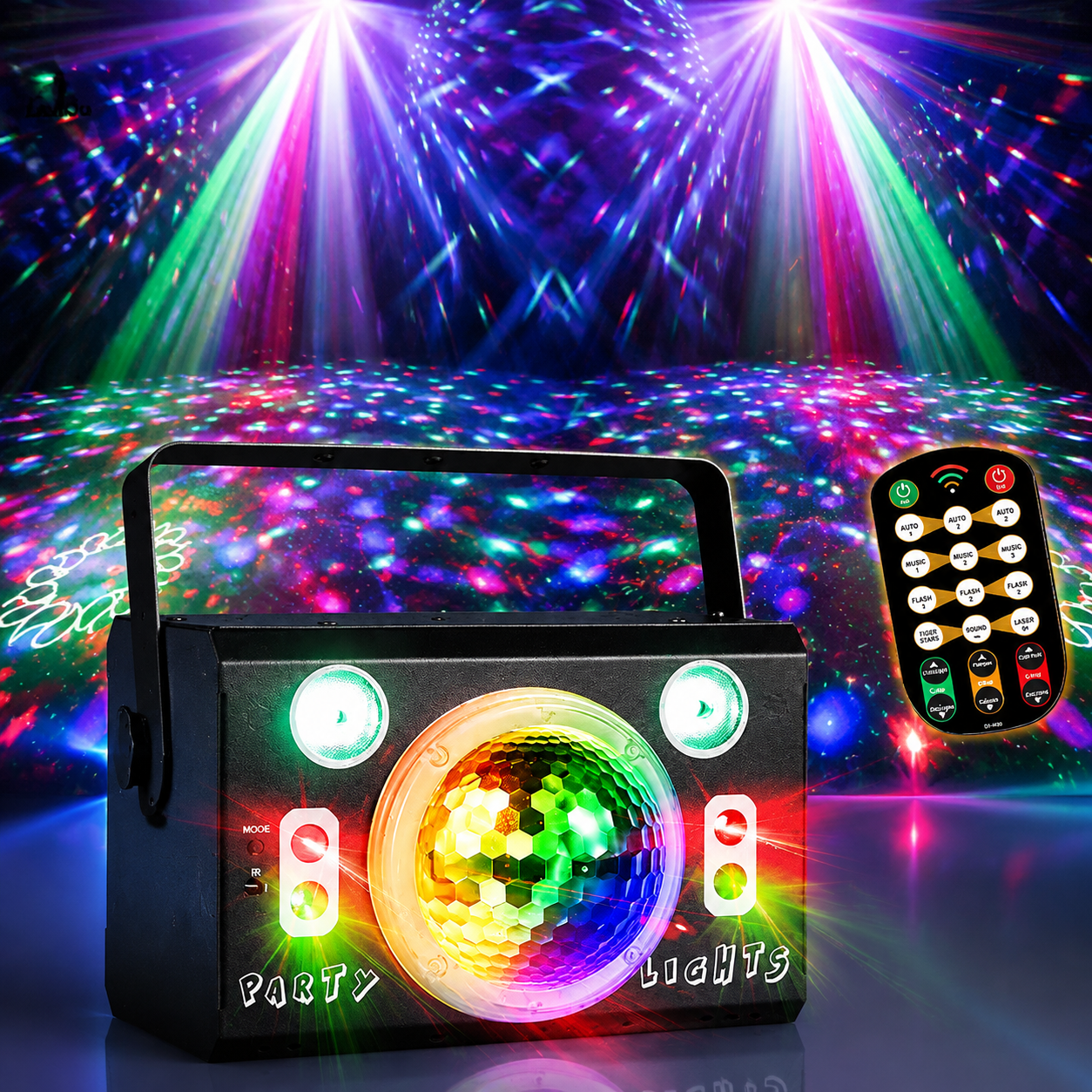 KTVLIGHTS USB Mini Party Laser Light-C16