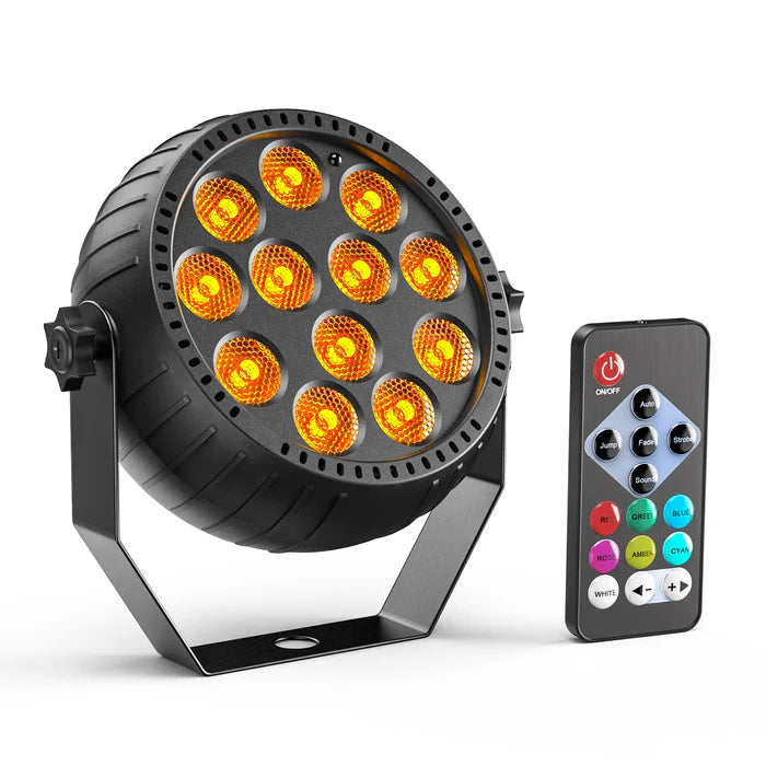 12LED Mini RGB Rechargeable Par Light-P7