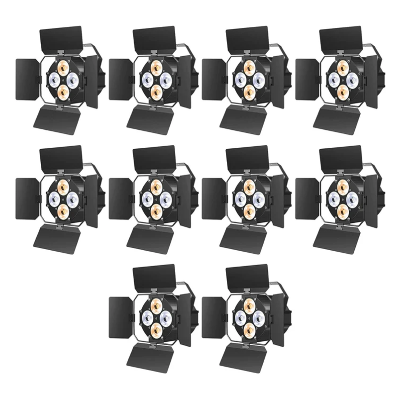 120W LED PAR light COB spotlight with shade-P5