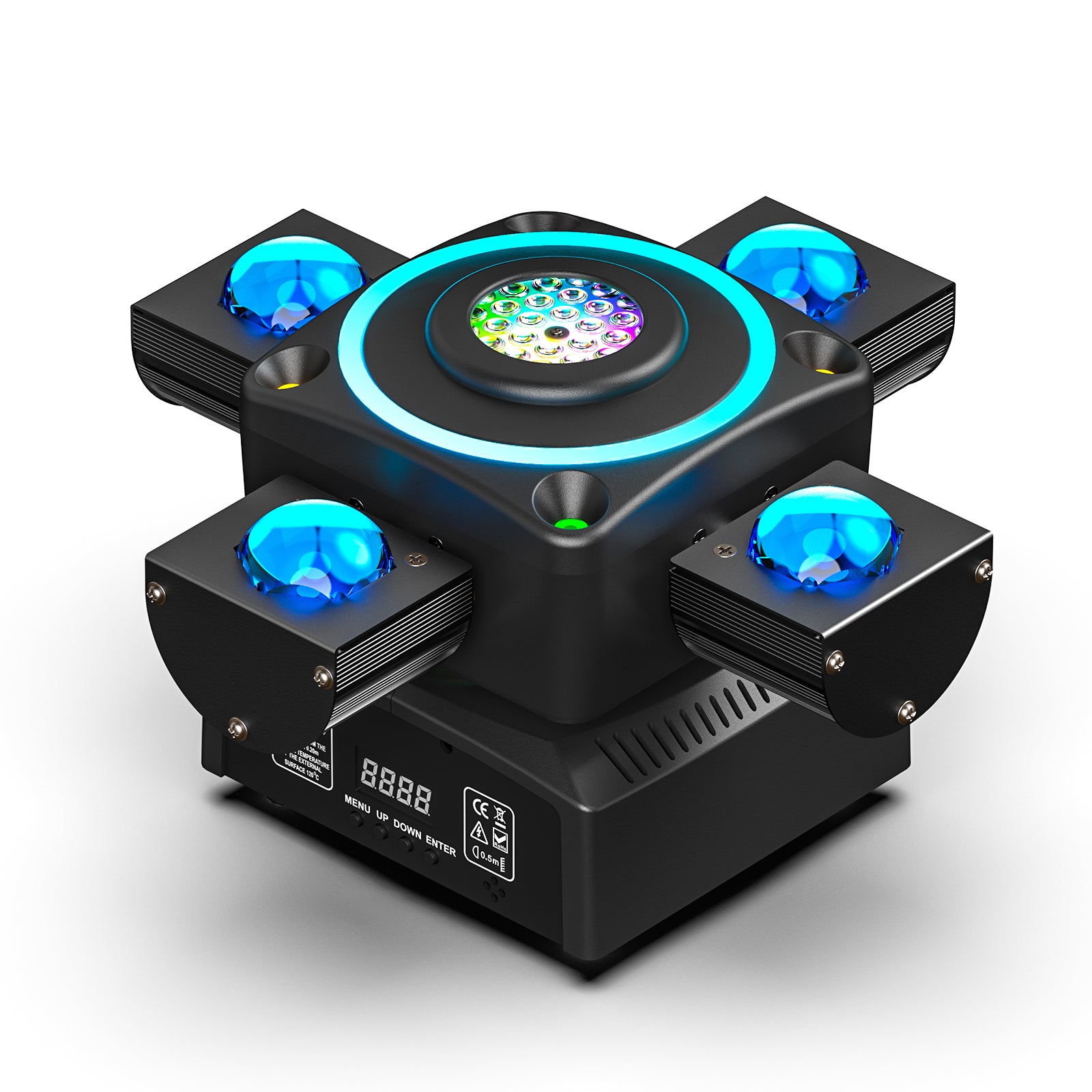 4 in 1 four arm moving head light-E12