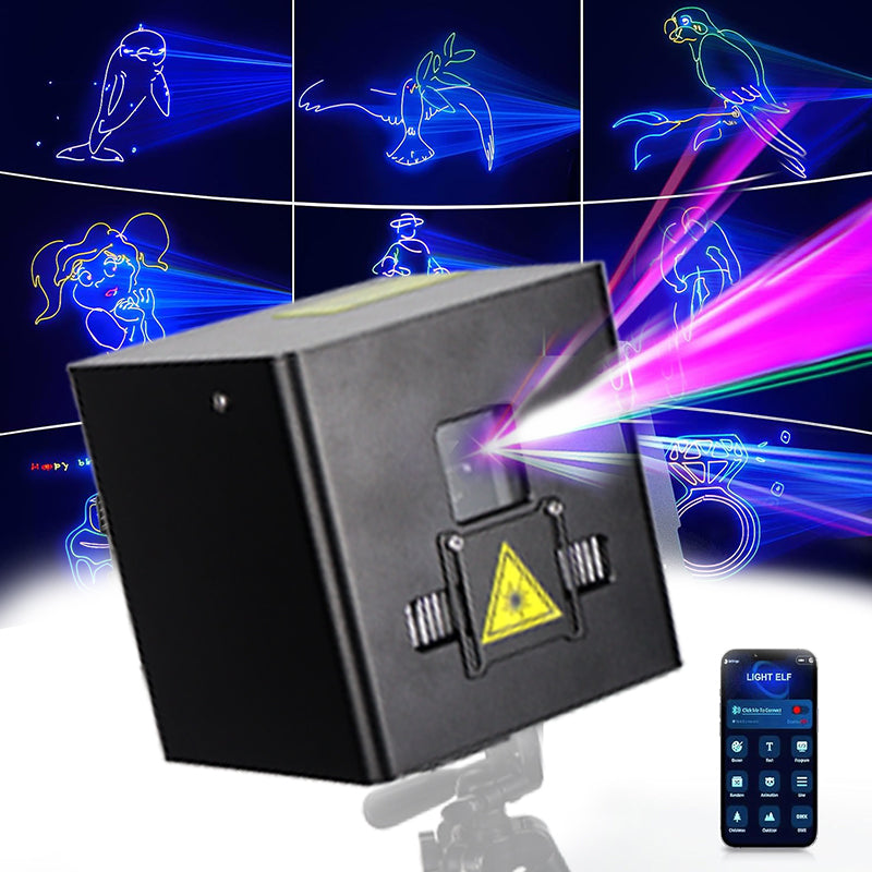 Rechargeable Bluetooth APP Laser Light-A9