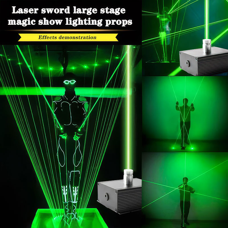 Laser sword large stage magic show lighting props-M17