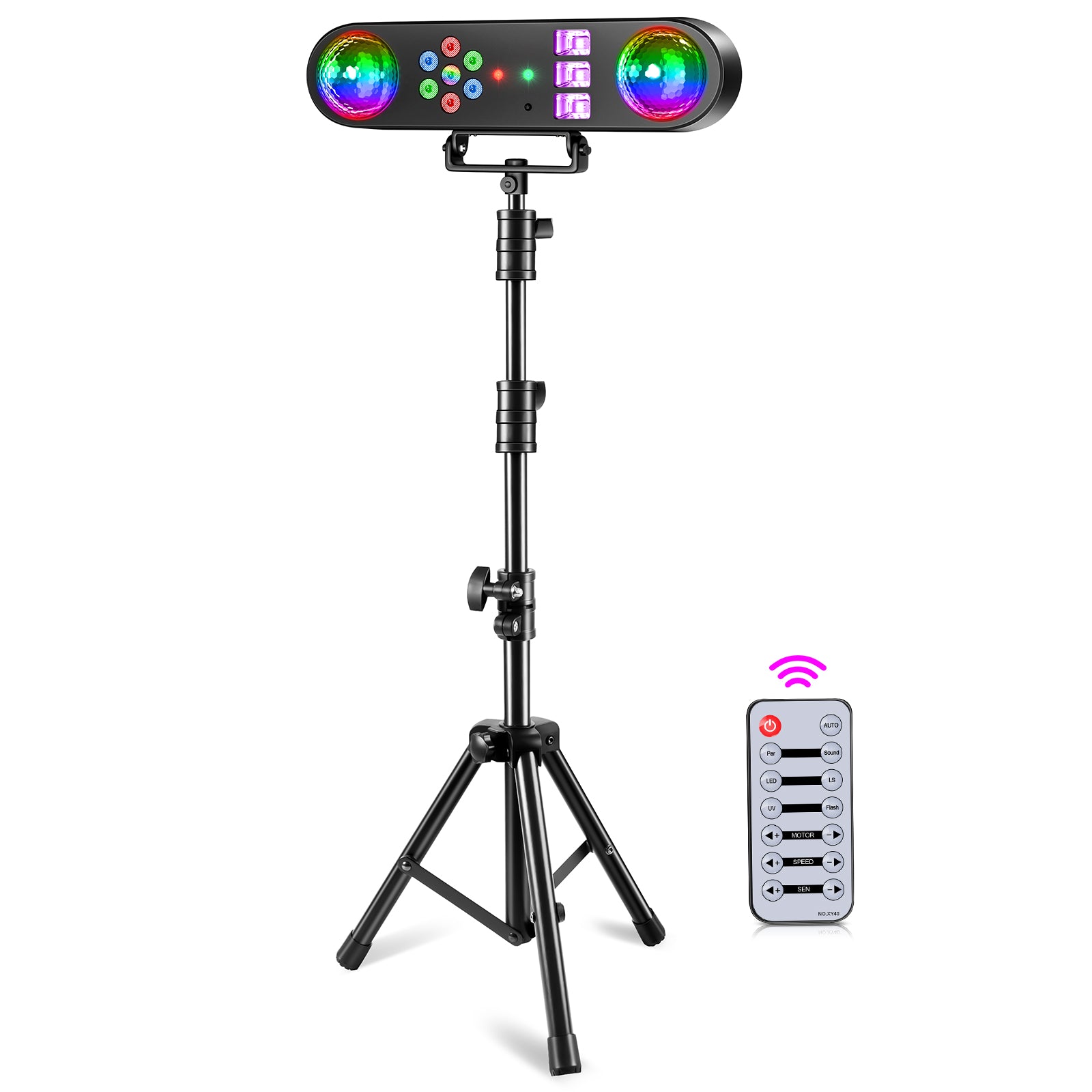 5 in 1 Party Disco Light with Stand-C3