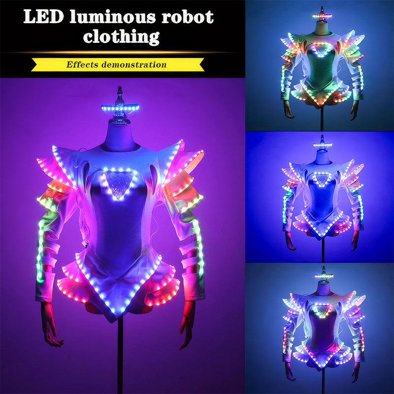 LED luminous robot clothing-M19