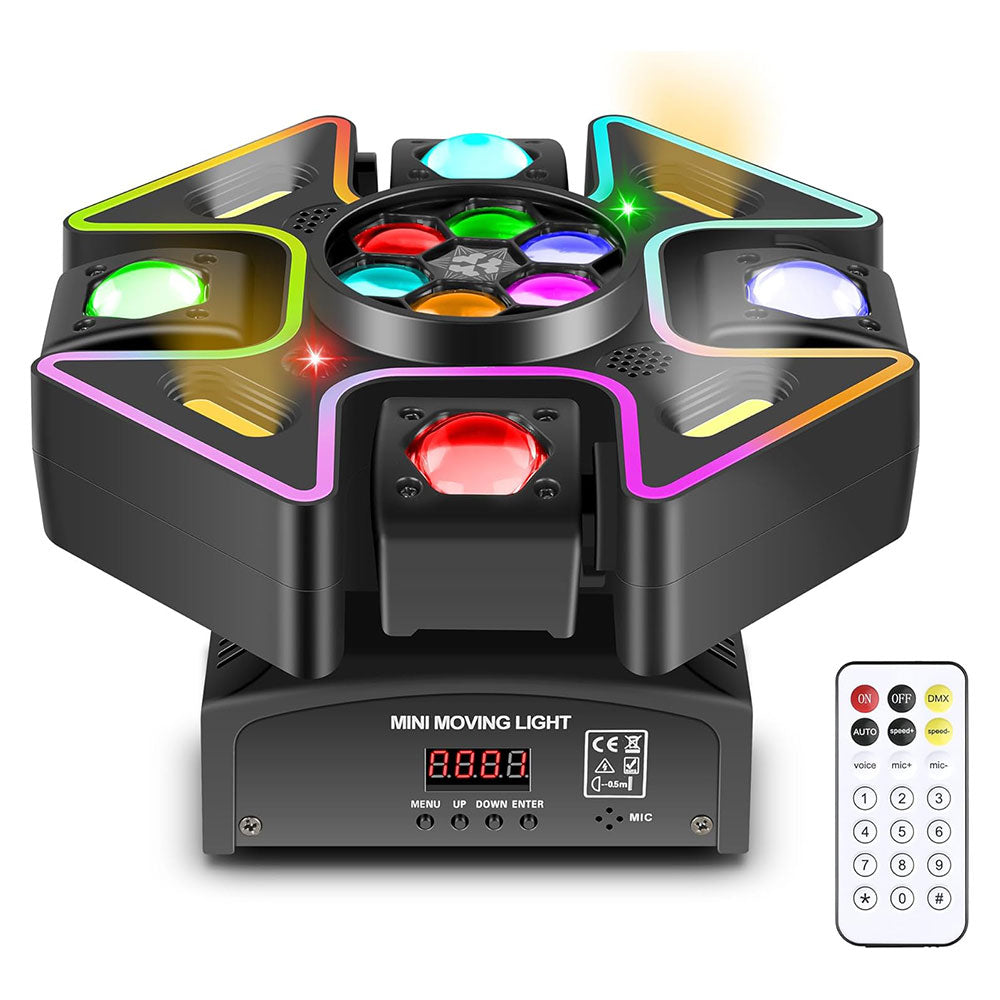 120W quad-arm LED moving head light with RGB light strip-E71