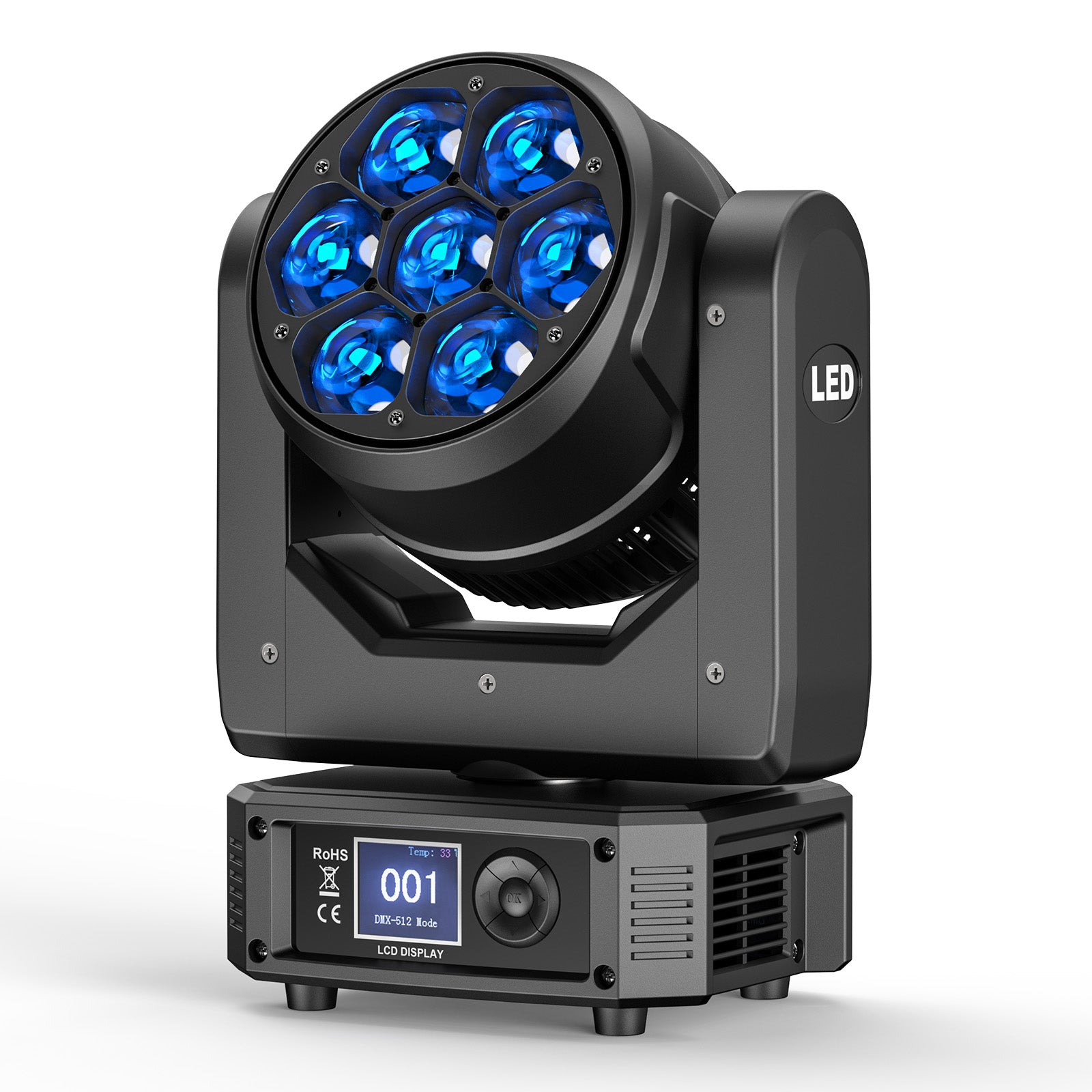 350w LED RGBW 4-in-1 Moving Head Light -E45