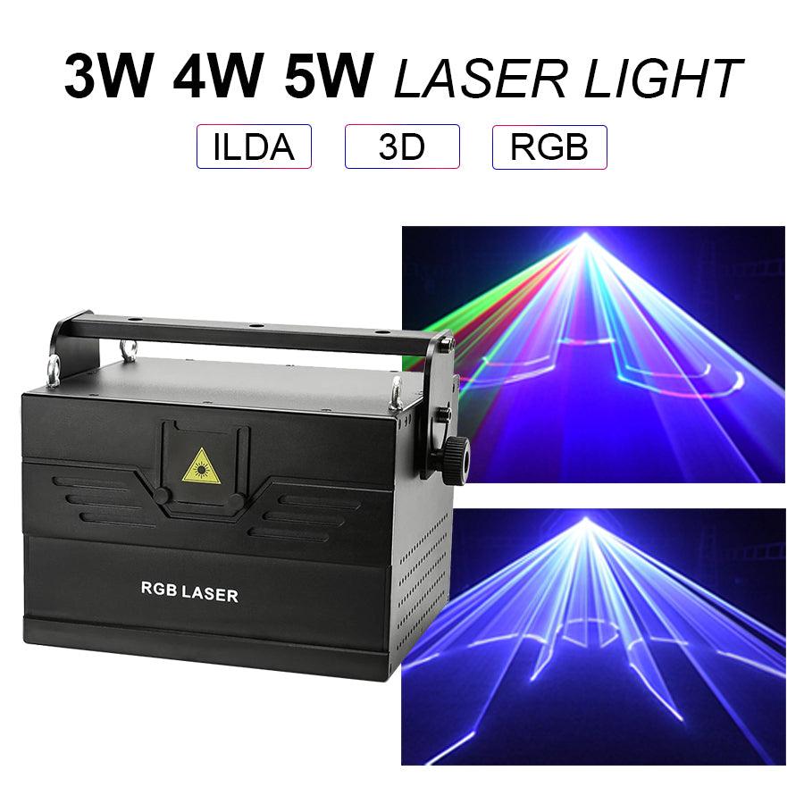ILDA 3-5w RGB animation laser light-A12