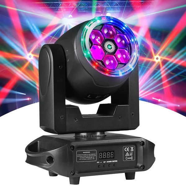 New 90W 6-bee-eye RGBW Moving Head Light - E50